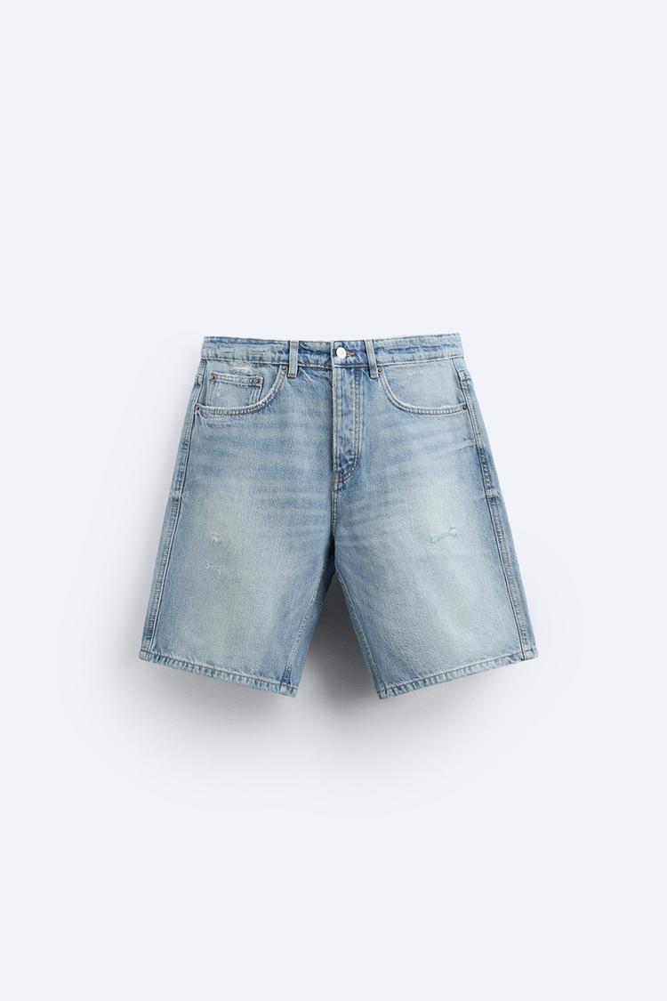 Bermuda Denim Straight Clara