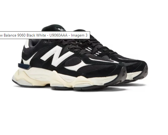 New Balance 9060 Black White