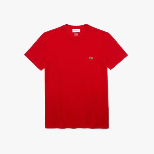 Camiseta Lacoste Masculina Jersey - Vermelha