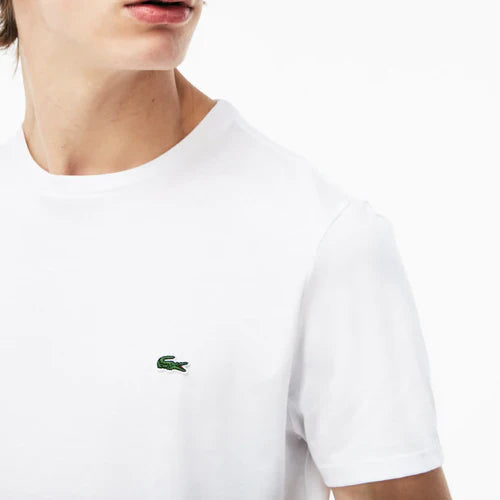 Camiseta Lacoste Masculina Jersey - Branca