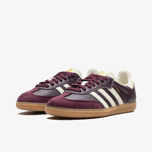 adidas Samba OG Maroon Cream White