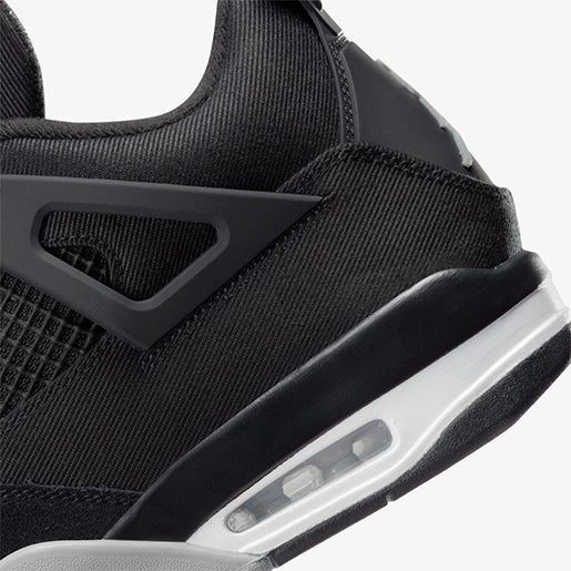 Air Jordan 4 Black Canvas