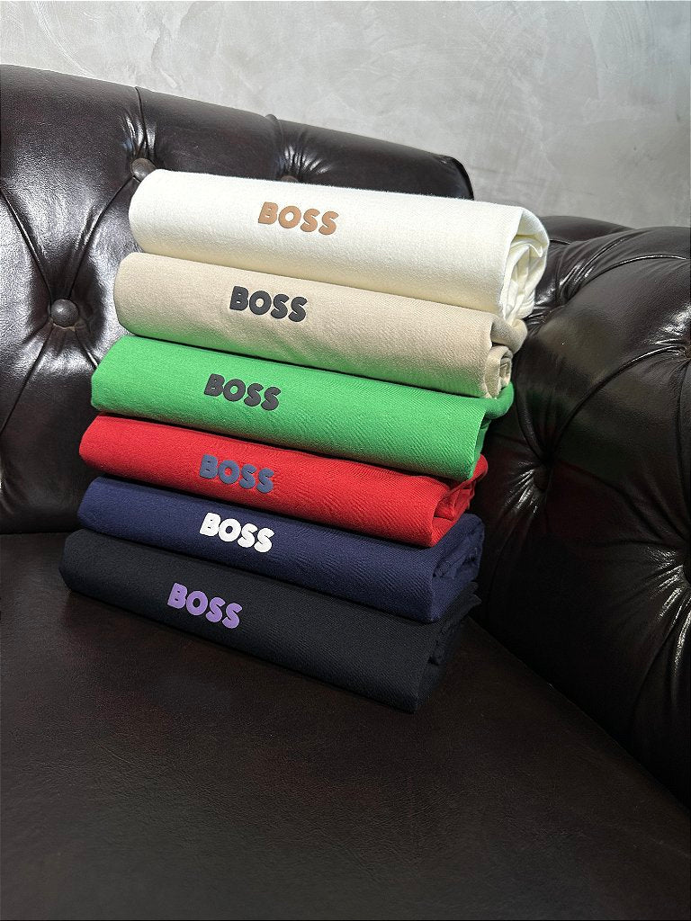 Kit 3 Camisetas Boss Basic