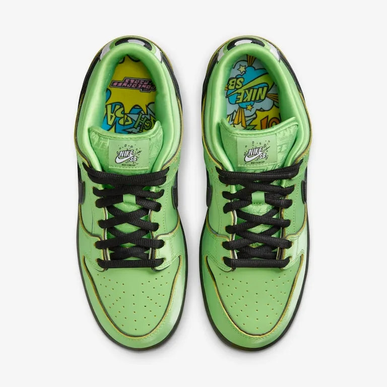 The Powerpuff Girls x Nike SB Dunk Low Buttercup